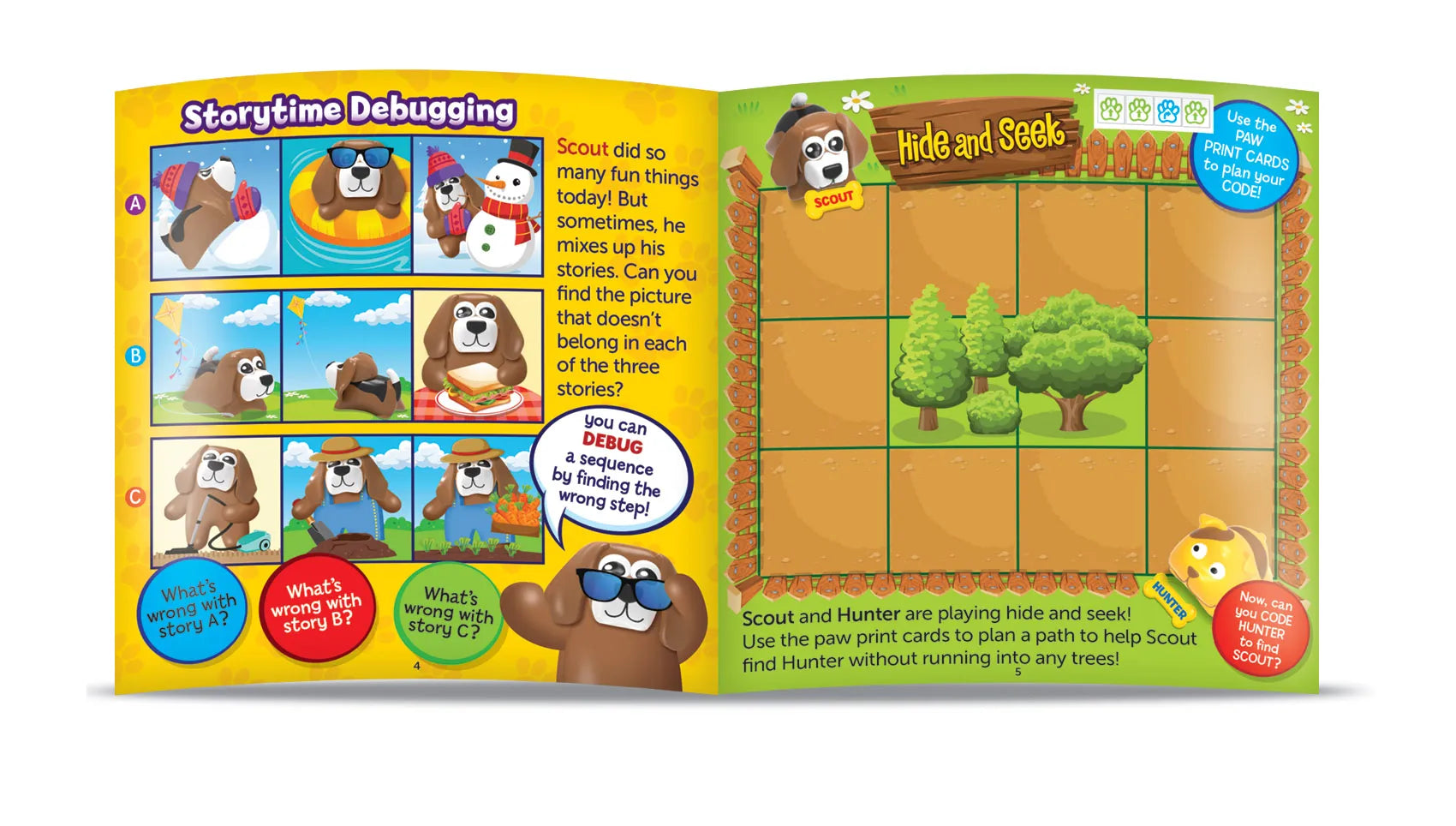Coding Critters® Pair-a-Pets: Adventures with Hunter & Scout - MoonyBoon