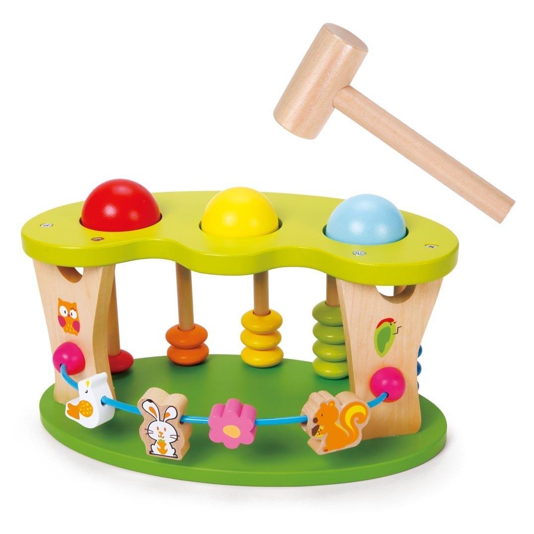 A wooden toy for coordination and accuracy - MoonyBoon