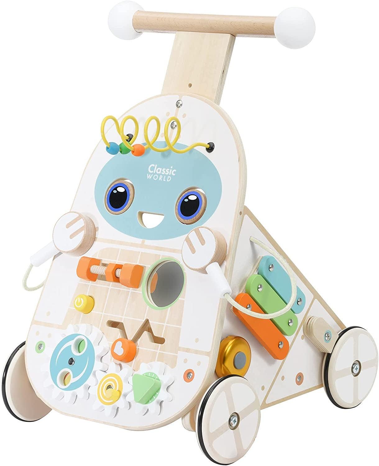 Baby Wooden Walker - A Walker Robot - MoonyBoon