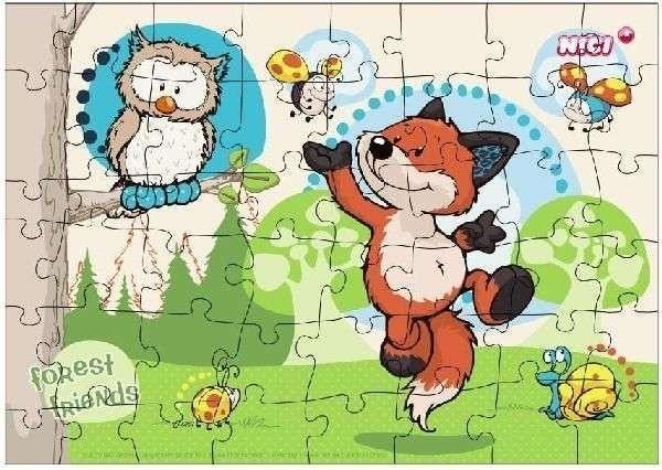 Children's Puzzle - Forest Animals - MoonyBoon
