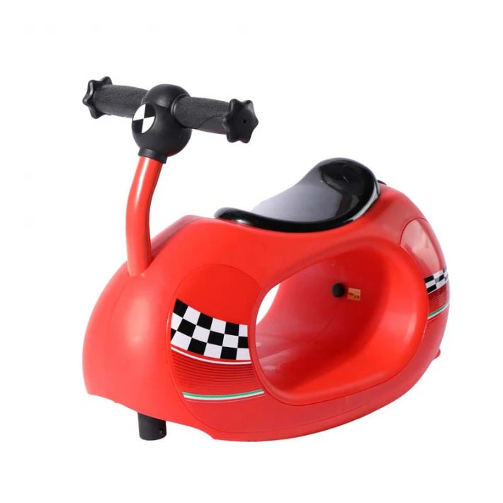Mesuca Ferrari 4 IN 1 Twist Scooter with Seat Height Adjustable for Kids  - Red - MoonyBoon