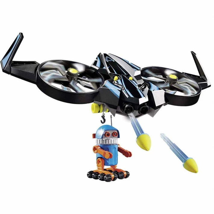 Playmobil children's designer, robotitron with drone - MoonyBoon