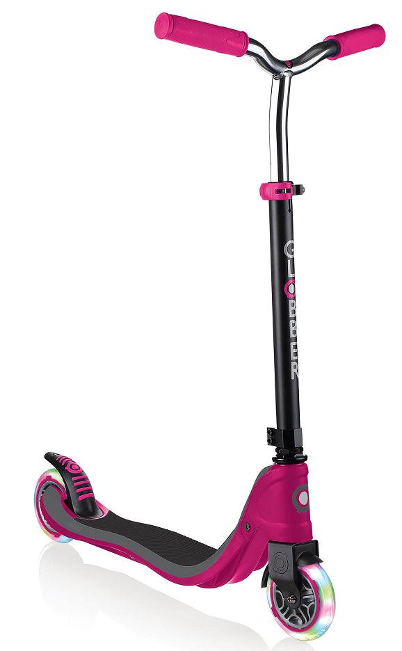 FLOW 125 LIGHTS - Kick Scooter with Light Up Wheels - pink - MoonyBoon