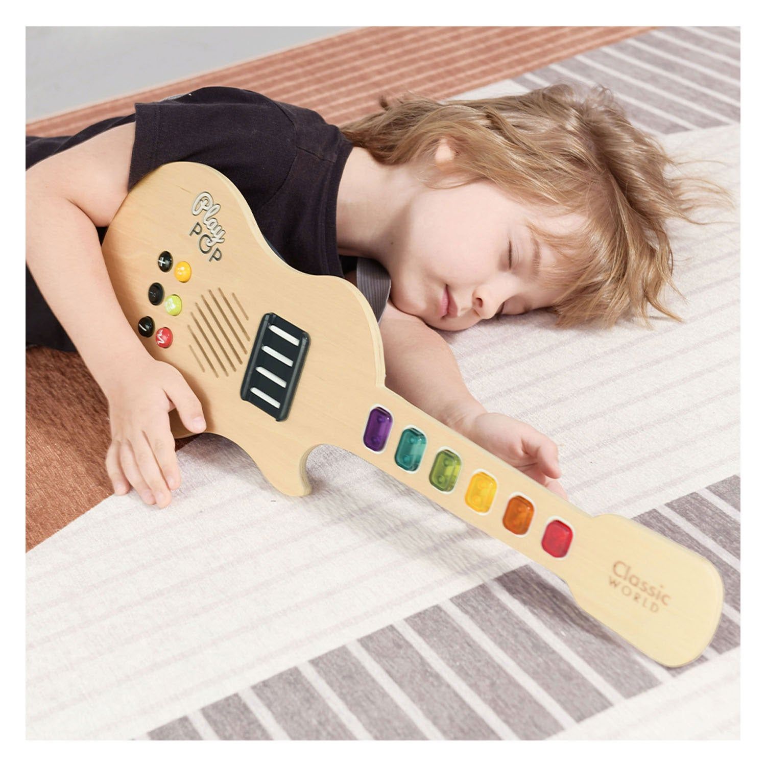 Glowing electric guitar for children - MoonyBoon
