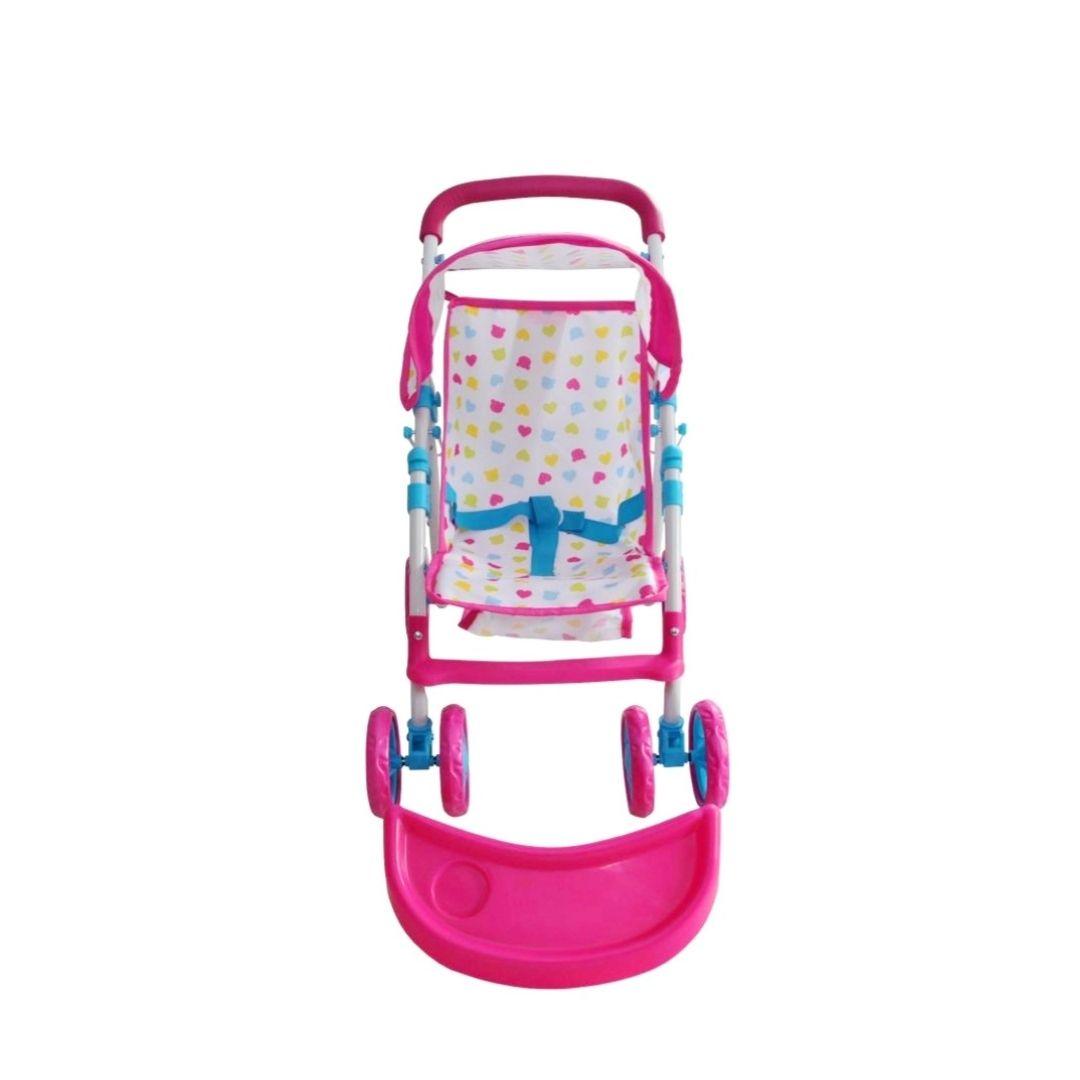 Kate Doll Stroller - Blue/Pink - MoonyBoon