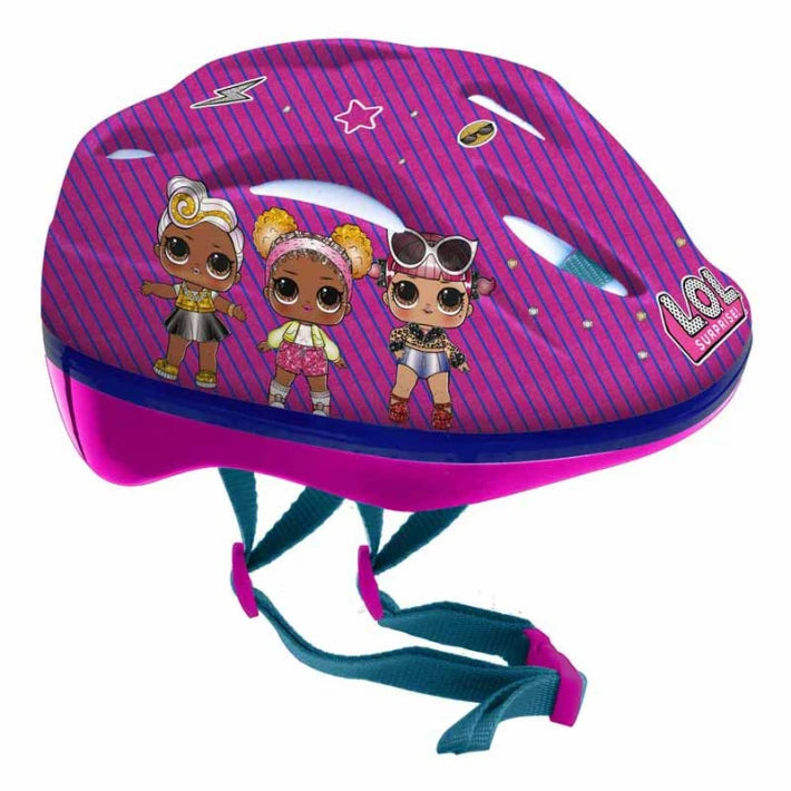 Set of helmet, knee pads and splays in a backpack, lol - MoonyBoon