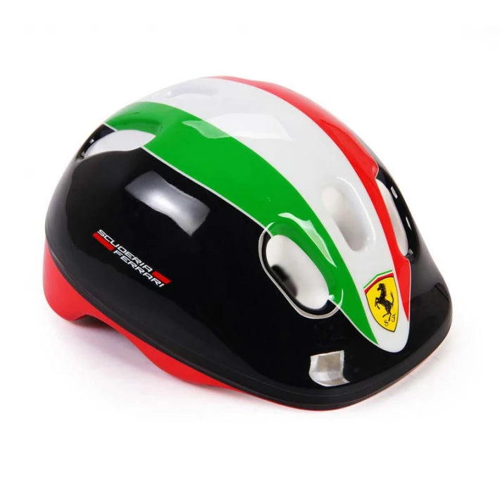 Set Rollers, Helmet and Ferrari Protectors for Children, 29-32 Number-Black - MoonyBoon