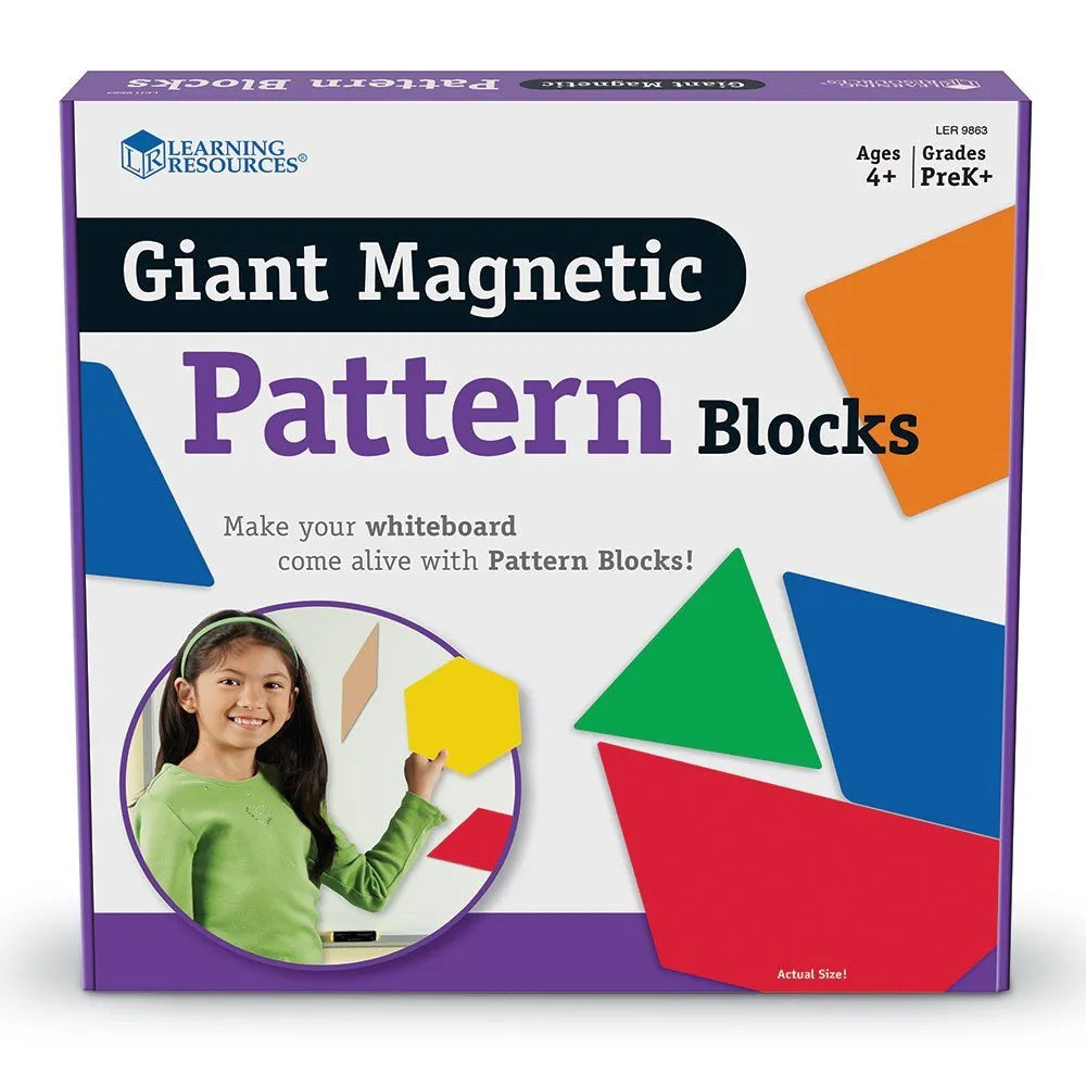 Giant Magnetic Pattern Blocks - MoonyBoon