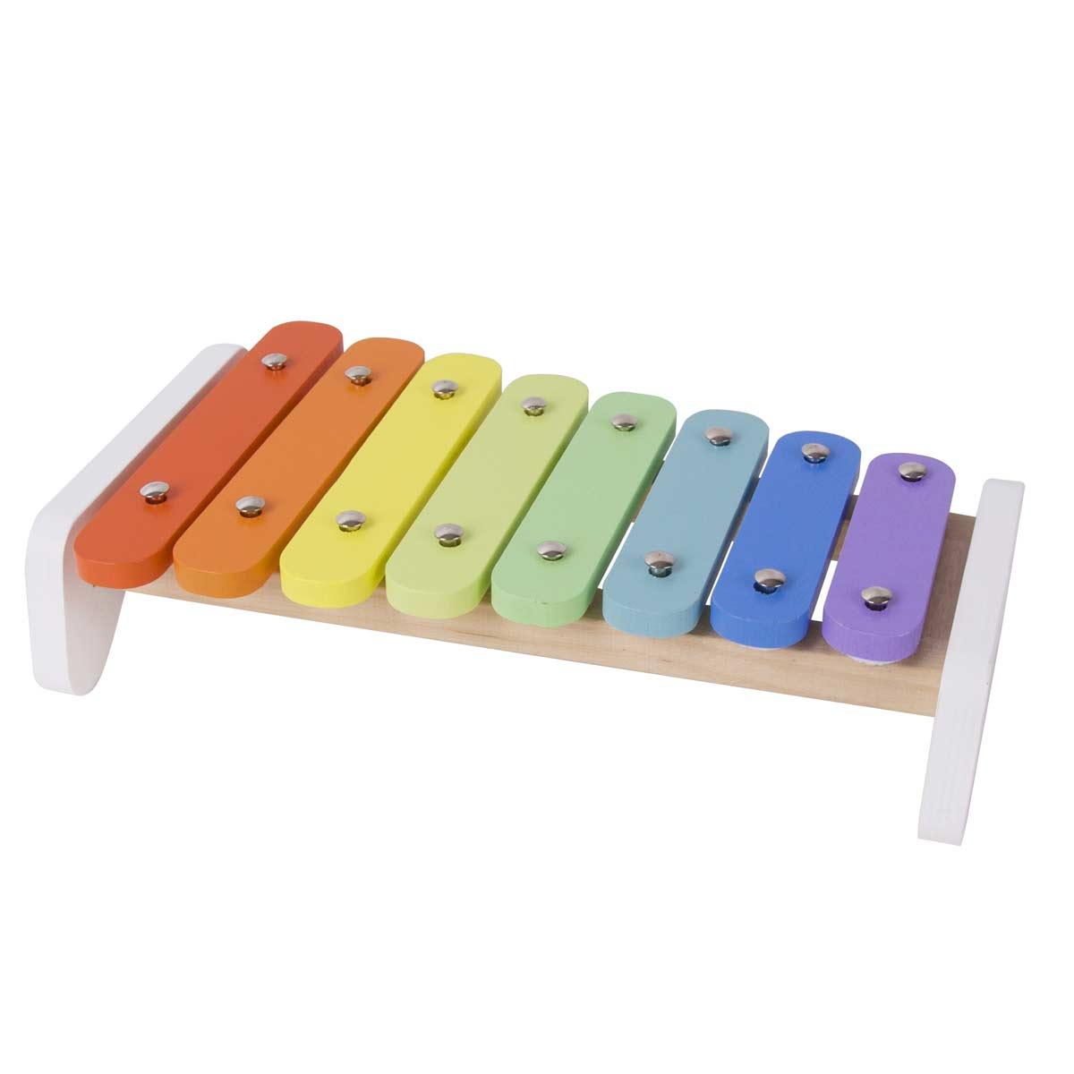 Multicolored wooden xylophone for children - MoonyBoon