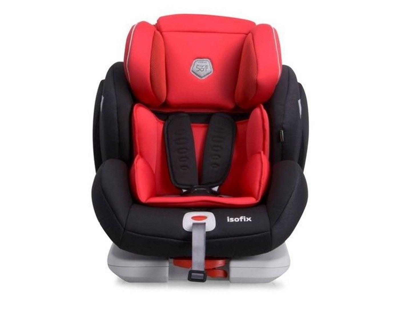 Penta Fix 1/2/3 (9-36 kg) - red car seat - MoonyBoon
