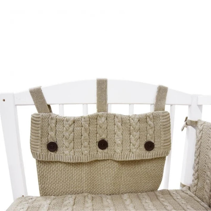 Knit Kit for a baby crib beige - MoonyBoon