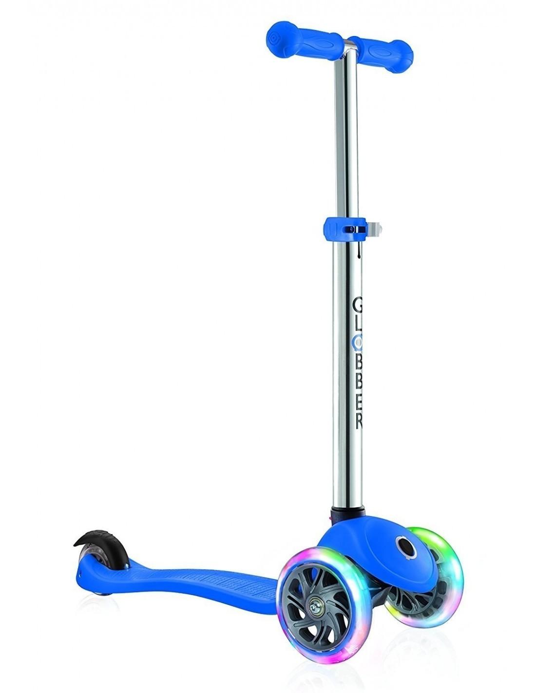-PRIMO LIGHTS - 3 Wheel Scooter for Kids - blue - MoonyBoon