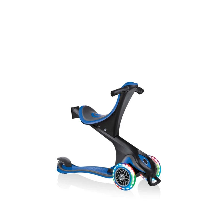 GO•UP COMFORT LIGHTS - Toddler Scooter with Light-up Wheels - Blue - MoonyBoon