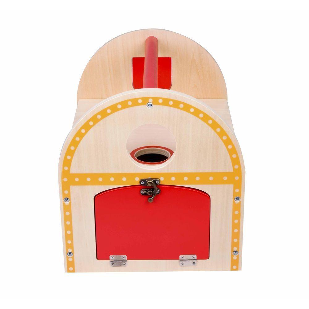 Wooden Box - sorter with different locks - MoonyBoon