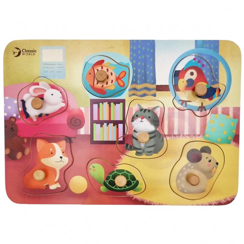 Wooden puzzle - pets - MoonyBoon