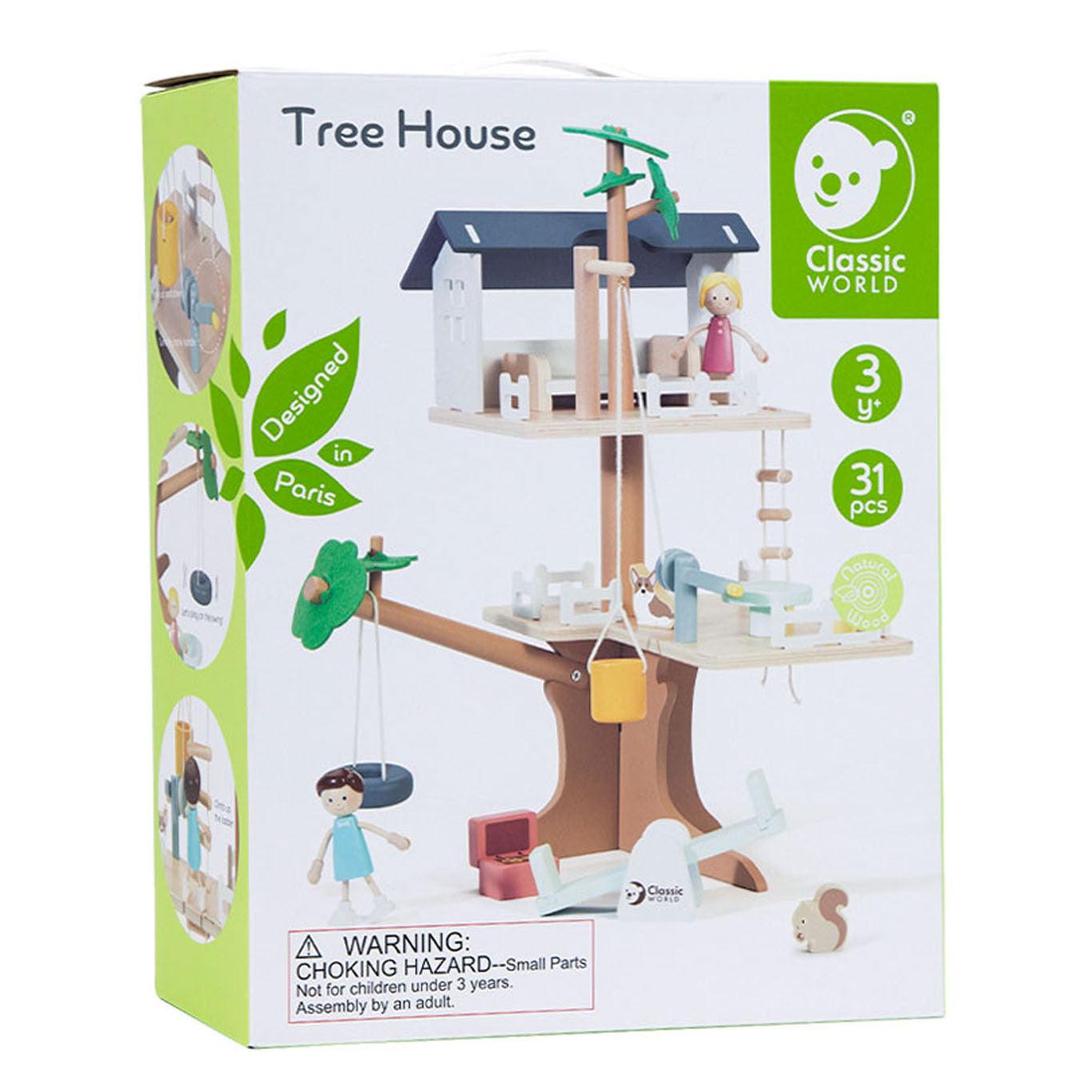 Wooden tree house - MoonyBoon